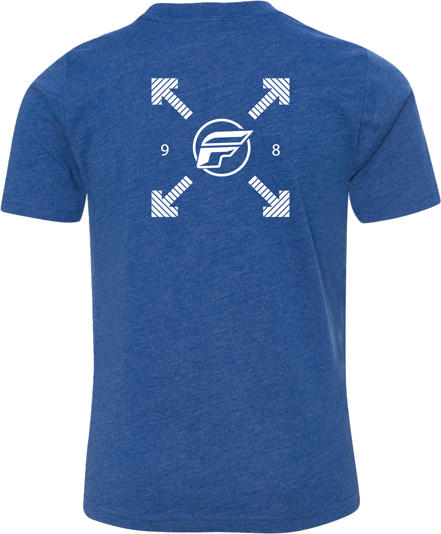 Youth Fly Lost Tee Royal Blue Ys