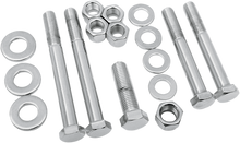 COLONY Hardware Kit - Motor Mount Bolts/Nuts/Washers - Chrome - '70-'84 Harley-Davidson 8806-17