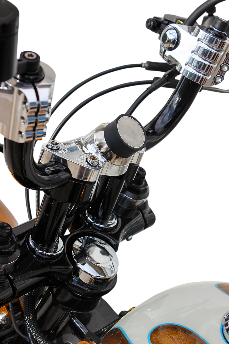KLOCK WERKS iOmounts™ Device Mount - Handlebar Clamp - Chrome KWD-02-0384