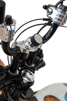KLOCK WERKS iOmounts™ Device Mount - Handlebar Clamp - Chrome KWD-02-0384