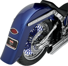 KLOCK WERKS Benchmark 4" Stretched Rear Fender - Smooth - Unfinished - For Custom Application KWF-02-0401