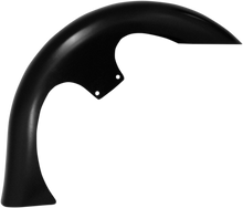 KLOCK WERKS Slicer Front Fender Kit - For Raked Frames - Black - Steel - 26" KWF-01-0251