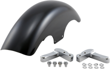 KLOCK WERKS T-Hat Fender Kit - w/ Chrome Blocks - Steel - 19" KWF-03-0019