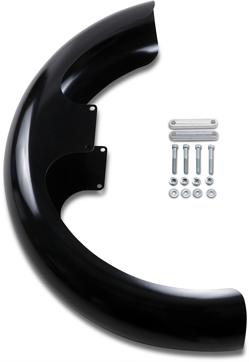 KLOCK WERKS Front Fender - Wrapper - Black - 21" KWF-02-0518