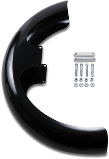 KLOCK WERKS Front Fender - Wrapper - Black - 21" KWF-02-0518