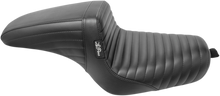 LE PERA Kickflip Seat - Pleated - Black - XL '10-'22 LK-596PT