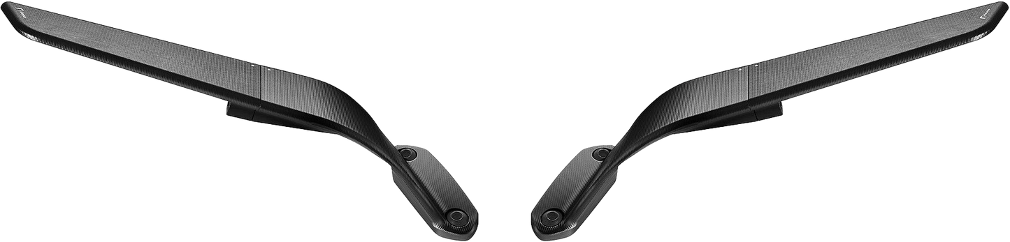 Stealth Sport Mirror Black Pair Duc