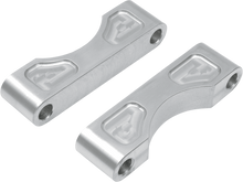 KLOCK WERKS Hugger Front Fender Mounting Blocks - For 21" Wheels - Satin KWFS-01-0102