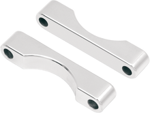 KLOCK WERKS WFB Benchmark Bagger Front Fender Blocks - For all 23"/26" Tire Hugger/Benchmark - Chrome KWFS-01-0100-C