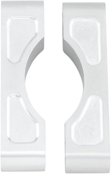KLOCK WERKS Hugger Front Fender Mounting Blocks - For 16"/17"/18"/19" Wheels - Satin KWFS-01-0103