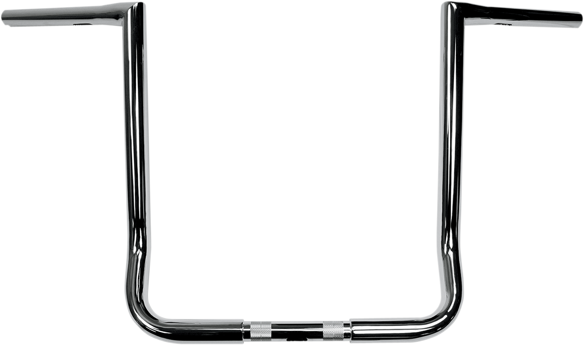 LA CHOPPERS 1-1/4" Twin Peaks Touring Handlebar - 16" - Chrome LA-7361-16