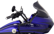 KLOCK WERKS Flare™ Windshield - 12" - Dark Smoke - '96-'13 FLTR KWW-01-0232