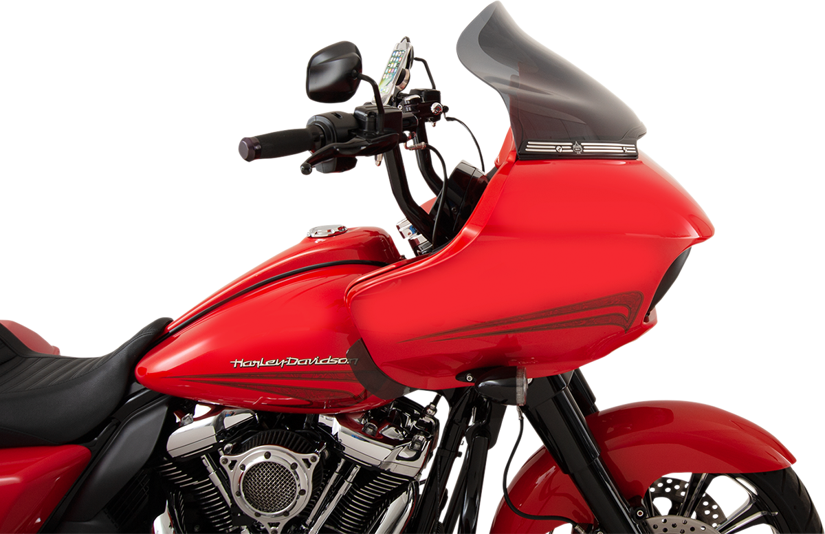 KLOCK WERKS Sport Flare™ Windshield - 14" - Dark Smoke - FLTR KWW-01-0317