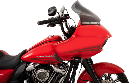 KLOCK WERKS Sport Flare™ Windshield - 14" - Dark Smoke - FLTR KWW-01-0317