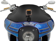 KLOCK WERKS Flare™ Windshield - 9" - Black - FXRP KWW-02-0501