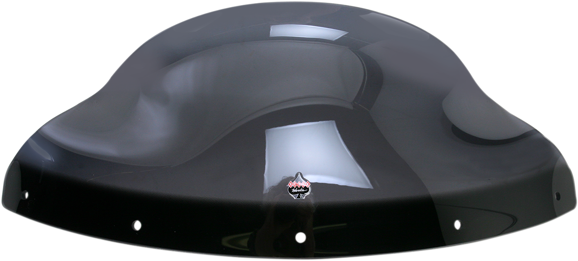 KLOCK WERKS Flare™ Windshield - 9" - Dark Smoke - Vaquero/Voyager KWW-06-0024