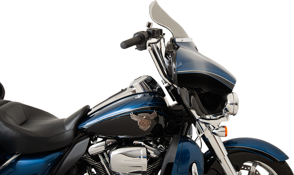 KLOCK WERKS Flare™ Windshield - 10-1/2" - Tinted - FLH KWW-01-0468