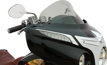 KLOCK WERKS Flare™ Windshield - 10" - Short - Tinted - Indian KWW-04-0039