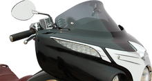 KLOCK WERKS Flare™ Windshield - 10" - Short - Dark Smoke - Indian KWW-04-0040