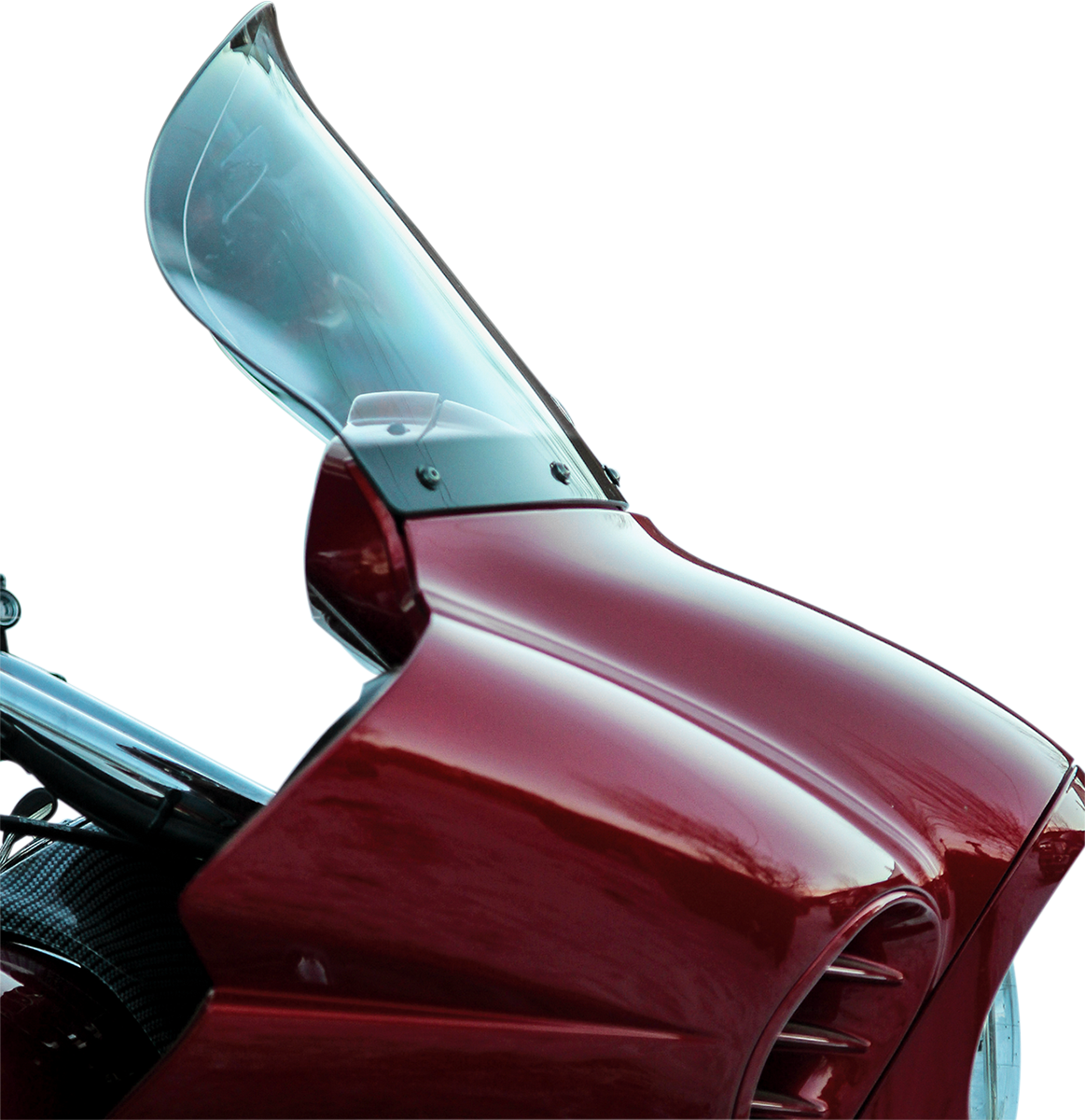 KLOCK WERKS Flare™ Windshield - 12" - Clear - Vaquero/Voyager KWW-06-0046