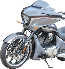 KLOCK WERKS Flare Windshield - 20-1/4" - Dark Smoke - Victory KWW-06-0431