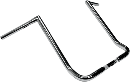 LA CHOPPERS 1-1/4" Twin Peaks Touring Handlebar - 18" - Chrome LA-7361-18
