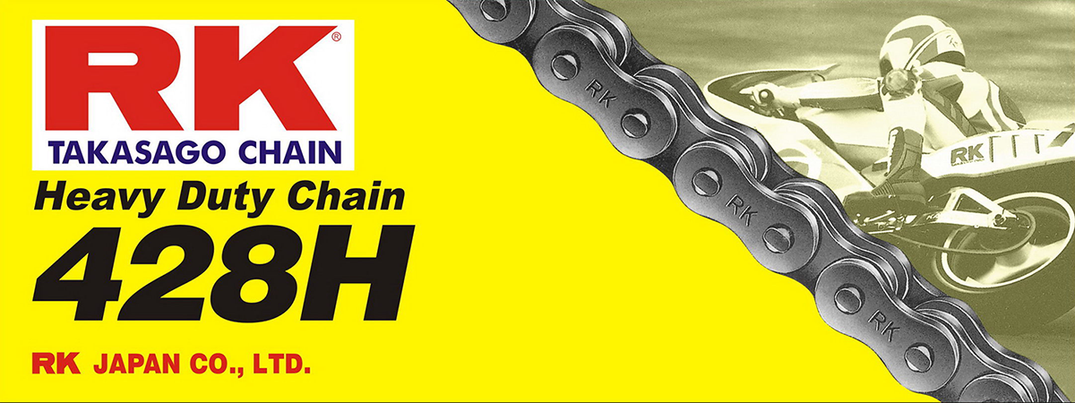 RK M428 - Standard Chain - 136 Links M428-136