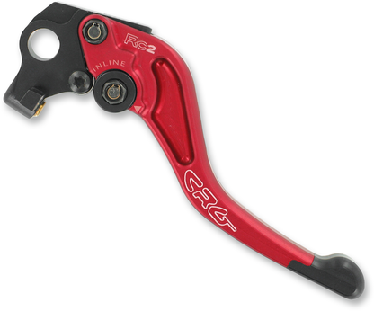 CRG RC2 Shorty Clutch Lever - Red 2AB-611-H-R