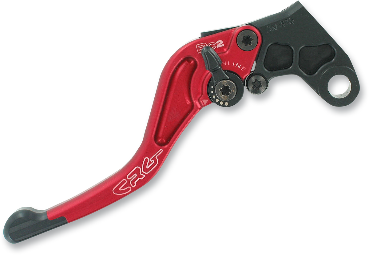 CRG RC2 Shorty Clutch Lever - Red 2AN-643-H-R