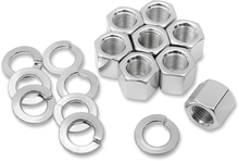 COLONY Hardware Kit - Cylinder Base Nuts - Chrome - '57-'85 Sportster 8106-16