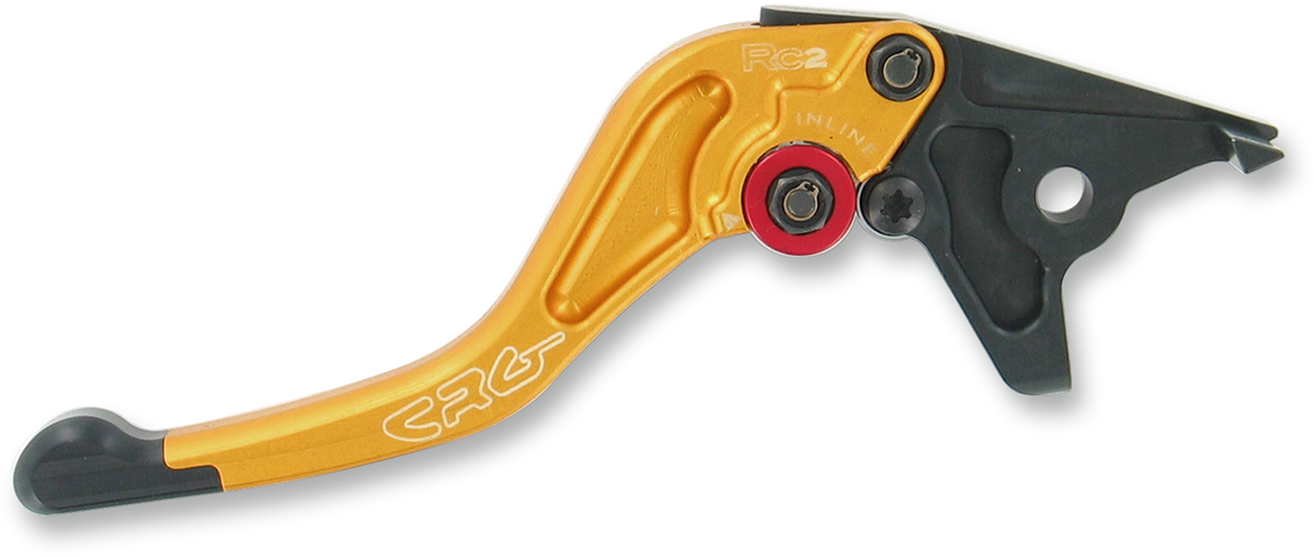 CRG RC2 Shorty Brake Lever - Gold 2AB-531-H-G