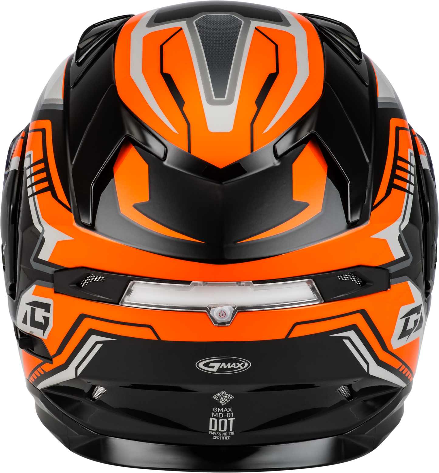 Md 01s Transistor Snow Helmet Orange/Black Md