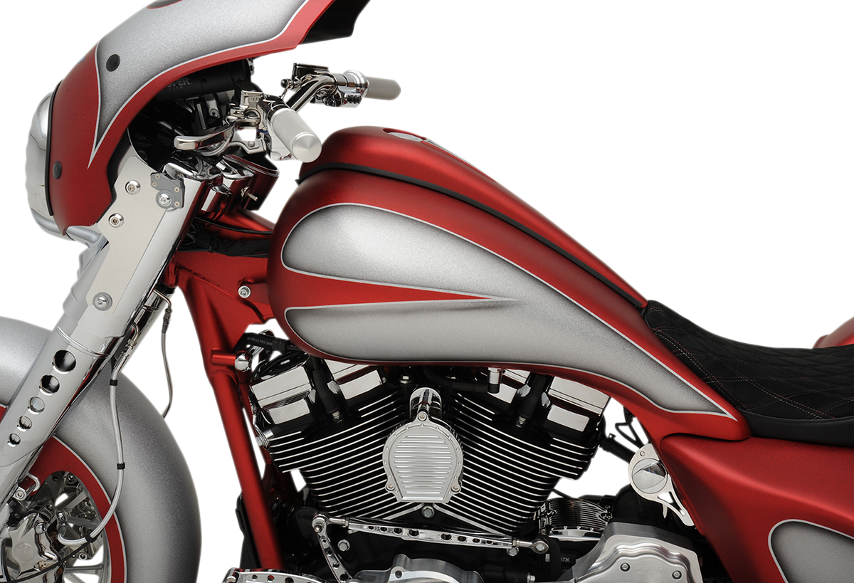 PAUL YAFFE BAGGER NATION Razor Back Stretched Tank Kit - Touring/Trike PYO:STK-RZR-10/16