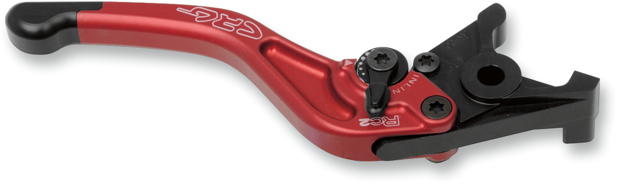 CRG RC2 Shorty Brake Lever - Red 2RN-531-H-R