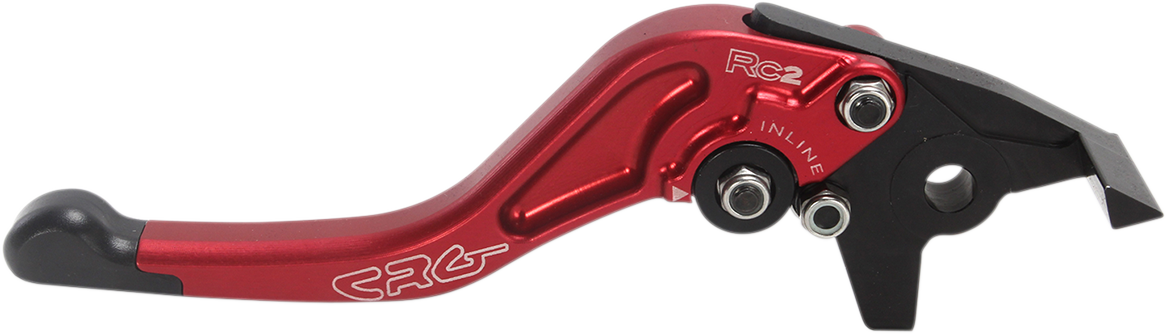 CRG RC2 Shorty Brake Lever - Red 2AB-541-H-R