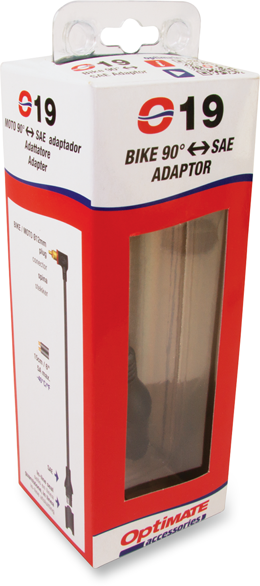 TECMATE Adapter - 90° DIN to SAE O-19