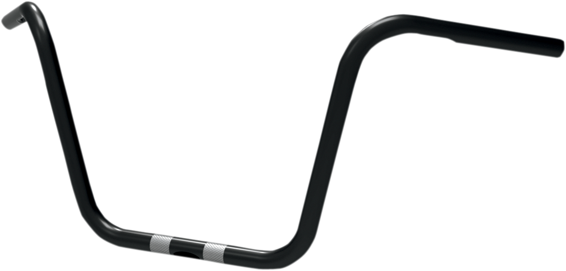 KHROME WERKS 1" Handlebar - Ape Hanger - TBW - 12" - Black 300821