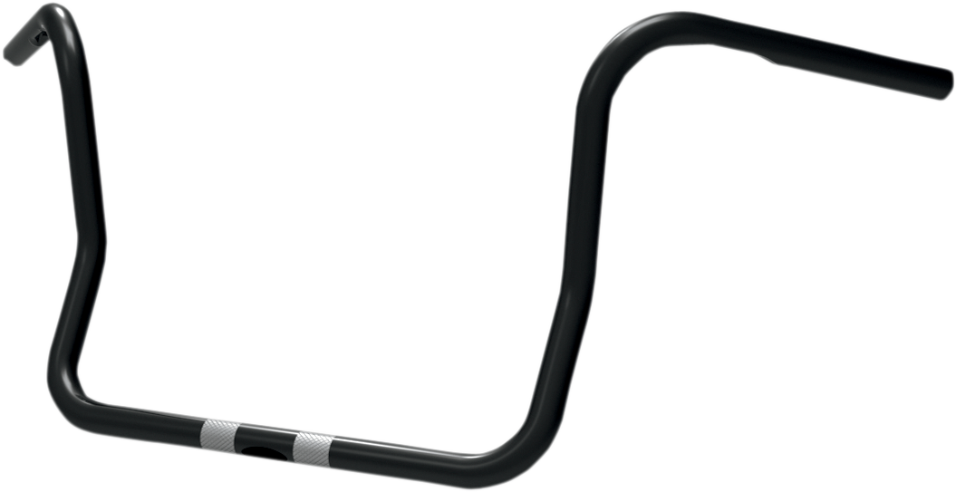 KHROME WERKS 1" Handlebar - FLH - 12" - Black 300824