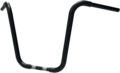 KHROME WERKS 1-1/4" Fat Ape Hanger Handlebar - 16" - TBW - Black 300833