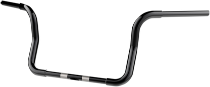 KHROME WERKS 1-1/4" Bobber Ape Hanger Handlebar - TBW - 10" - Black 300870