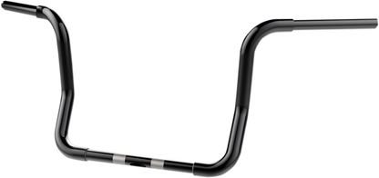 KHROME WERKS 1-1/4" Bobber Ape Hanger Handlebar - TBW - 12" - Black 300871