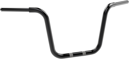 KHROME WERKS 1-1/4" Fat Center Bobber Ape Handlebar - 12" - Black 300451