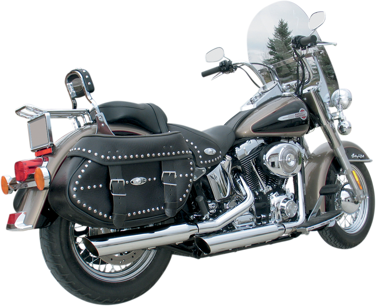 KHROME WERKS 3" HP-Plus® Slip-On Mufflers - Slanted 202355