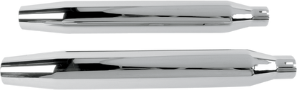 KHROME WERKS 3" HP-Plus® Slip-On Mufflers - Tapered 202410A