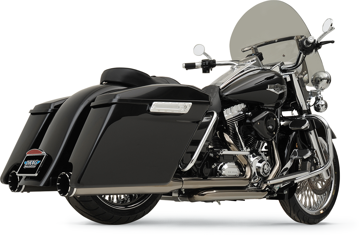 KHROME WERKS 2-into-2 Dominator Exhaust System - Eclipse® - '09-'16 FL - With 4-1/2" Muffler 201830