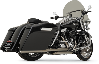 KHROME WERKS 2-into-2 Dominator Exhaust System - Eclipse® - '09-'16 FL - With 4-1/2" Muffler 201830