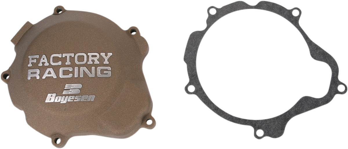 BOYESEN Ignition Cover - Magnesium - Kawasaki KX250 SC-12M