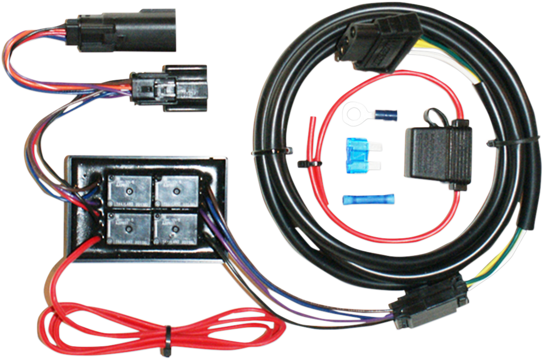 KHROME WERKS Trailer Harness - FLHR - 4-Wire 720752