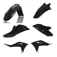 Acerbis 21-23 GasGas EC250/300/250F/350F Plastic Kit - Black
