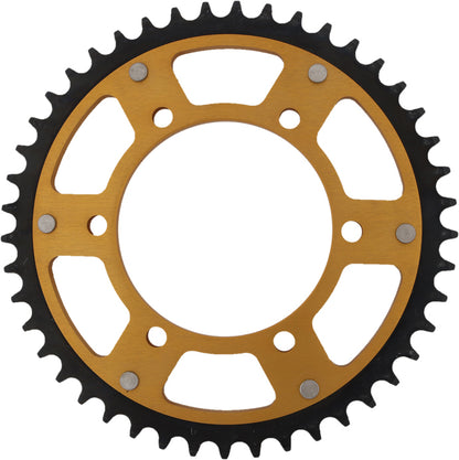 Rear Stealth Sprocket Alu/Stl 45t 530 Gld Yam